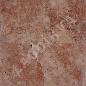 Pink Travertine Light Slabs & Tiles, Turkey Pink Travertine