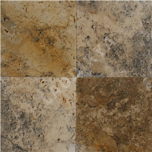 Scabas Travertine Slabs & Tiles, Turkey Yellow Travertine
