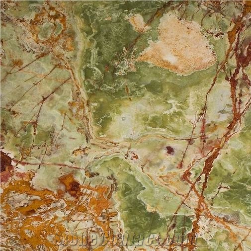Multicolor Green Onyx Slabs & Tiles, Pakistan Green Onyx