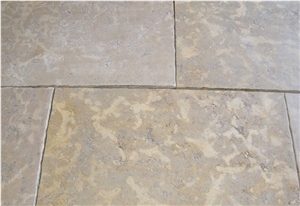 Massada Gold Antiqued Floor Tiles, Limestone Massada Gold Antiqued Floor Tiles, Limestone