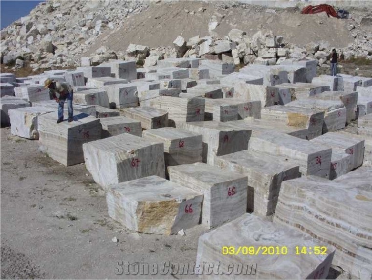 Honey Tiger Onyx Blocks, Turkey Beige Onyx
