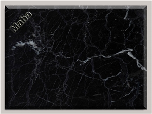 Black Esfahan Marble Slabs & Tiles, Iran Black Marble
