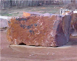 Colorado Rose Red Granite Blocks