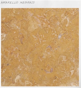 Amarelo Negrais Limestone Slabs & Tiles