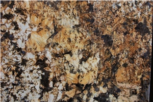 Mascarello Granite Slabs & Tiles, Brazil Yellow Granite