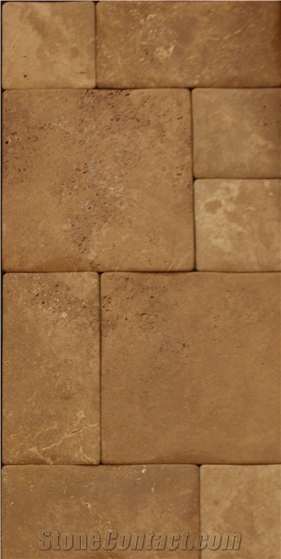 Noce Wavy French Pattern Travertine