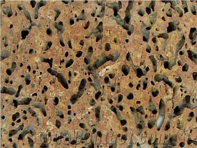Bee Nest Basalt Slabs & Tiles, Viet Nam Brown Basalt