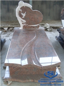 Multicolor Red Granite Monuments