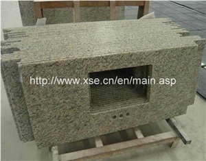 Tiger White Granite Vanity Top