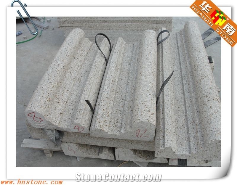 Yellow Granite Molding Line, Yellow Granite Molding & Border