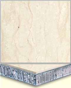 Beige Marble Laminated Panel,Honeycomb