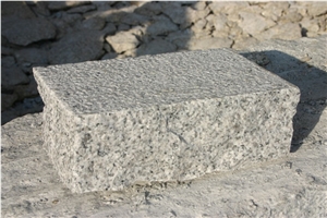 Chinese Granite Grey Cobble Stone Cube Stone