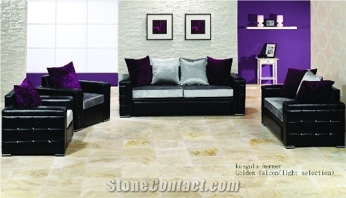 Light Travertine Tiles, Ivory Travertine Tiles, Golden