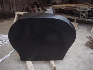 Shanxi Black Granite Tombstone