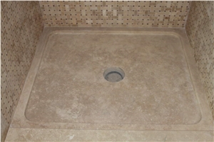 Travertino Classico Light Honed.