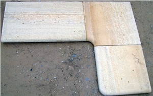 Swimming Pool Copings - Ita Gold, Yellow Sandstone