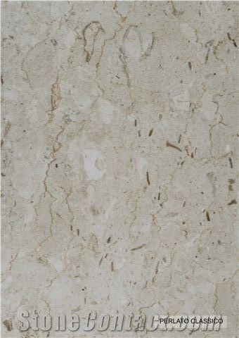 Perlato Classico Limestone Slabs & Tiles, Italy Beige Limestone