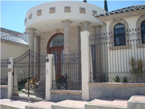 Cantera Roja Stone Door and Window Sourround