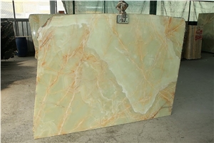 Light Green Onyx Slab Light Green Onyx Slab