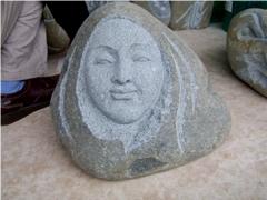 Human Stone Carving (Stone Sculpture)