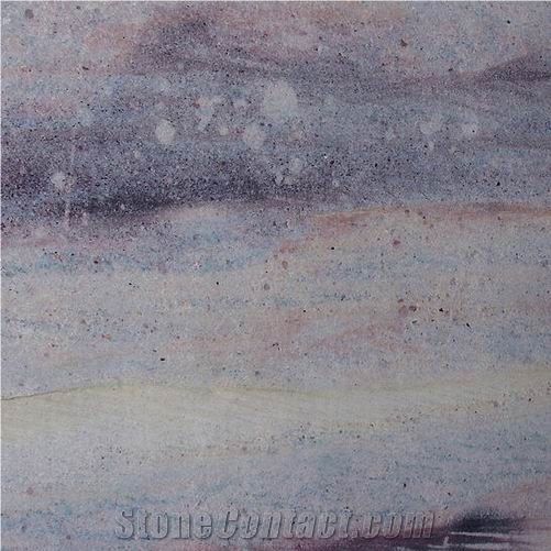 Arcobaleno Quartzite Tile, Brazil Blue Quartzite