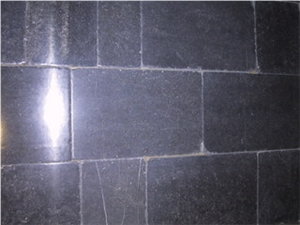 Belgian Black Blue Stone Wall Panel