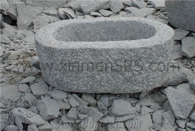 G603 Granite Plant Port, China Grey Granite