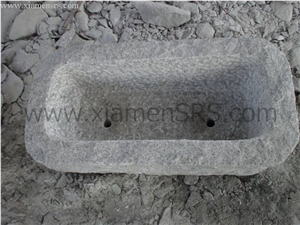 G603 Grey Granite Cheap Flower Pot