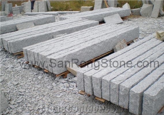 G603 Grey Granite Kerbstone