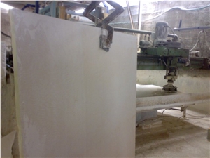 Ramon White Limestone Slabs, Israel White Limestone