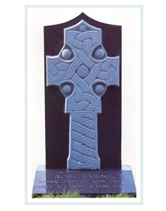 Cross Carved from Threecastles Limestone