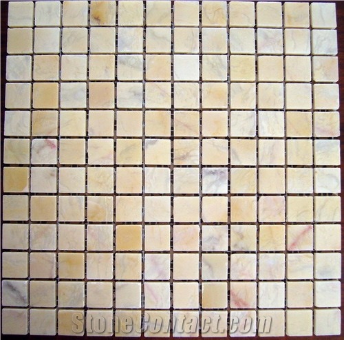 Yellow Marble Mosaic