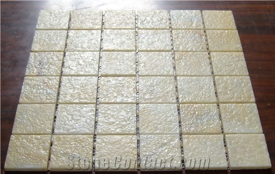 Yellow Marble Mosaic