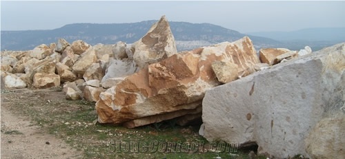 Camel Yellow Limestone Blocks