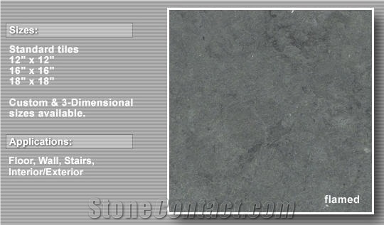 Green Dolomite Limestone Flamed Slabs & Tiles, Germany Green Limestone