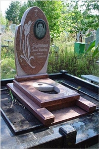 Red Granite Monuments, Tombstones