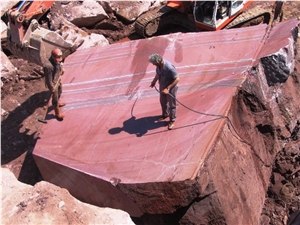 Rosso Laguna Marble Blocks