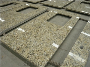 Giallo Imperial Countertops,Yellow,Gold Granite