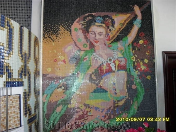 Mosaic Glass Art, Glass Mosaic Pattern