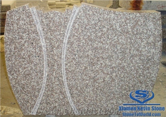 G664 Red Granite Headstone,Tombstone