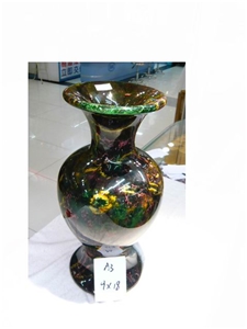 Multi-Color Jade Vase