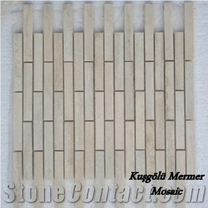 Beige Marble Turkey Mosaic K25