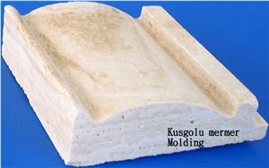 Denizli Light Travertine Molding K10