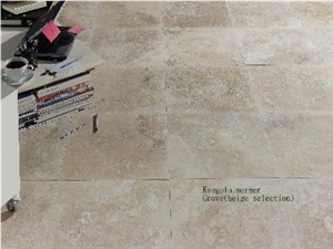 Medium Travertine, Beige Travertine Tiles, Grove Travertine, Avorio Beige Travertine Tiles