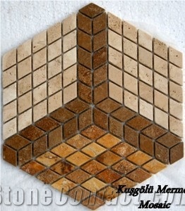 Mosaic K17, Travertine Mosaic
