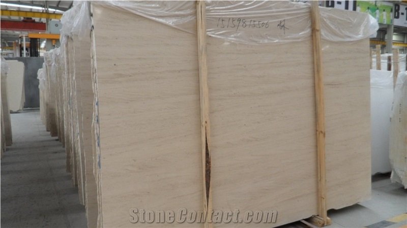 Moca Cream Limestone Slabs Polished, Portugal Beige Limestone Machine Cutting Panel Tiles for Bathroom Wall Cladding,Floor Covering Gofar