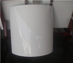 Artificial Crystal White Marble Slab,crystal White