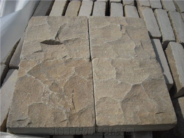 Beige Sandstone Mushroom Stone