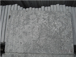 China Blue Limestone Flamed Slabs & Tiles China Blue Limestone Flamed Slabs & Tiles