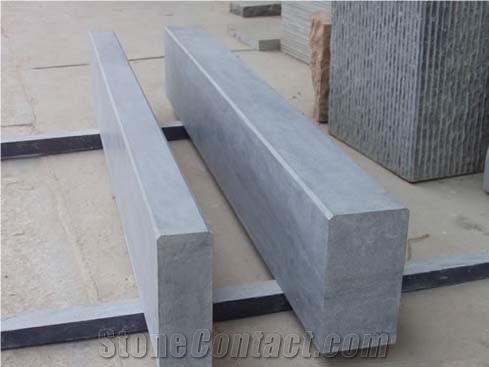 China Blue Limestone Kerbstone
